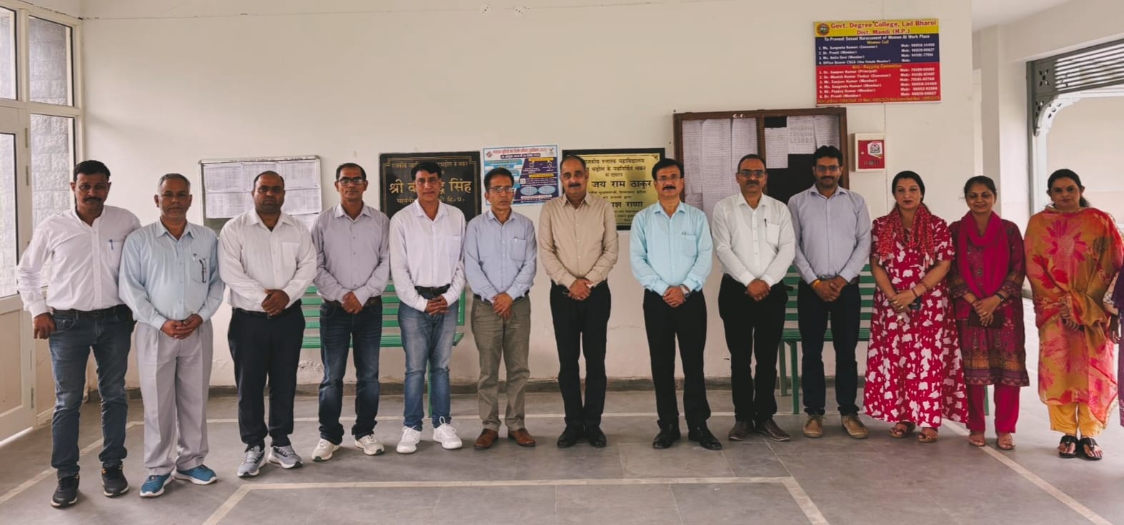 Director's  (Higher Education Himachal Pradesh) Special Visit 