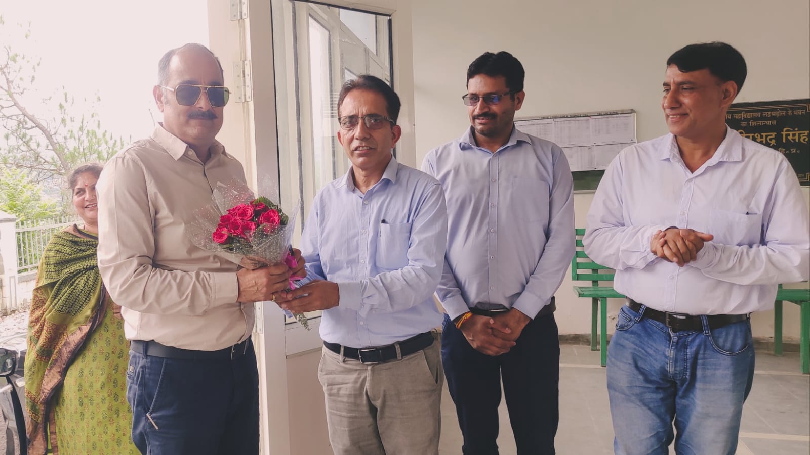 Director's  (Higher Education Himachal Pradesh) Special Visit 